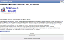 Tablet Screenshot of ferienhaus-tschechien-skaly.com